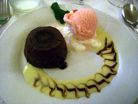 Chocolate coulant